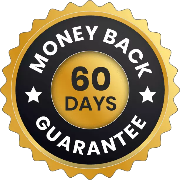 Gelatide™ 60-Day Money-Back Guarantee Seal